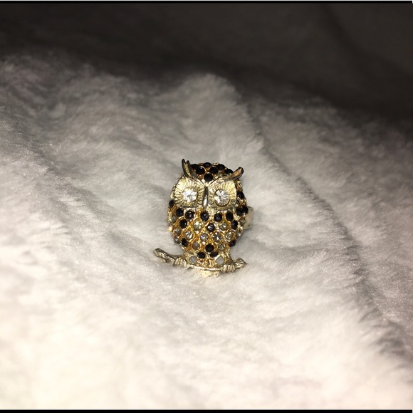 Adjustable owl ring - Picture 1 of 2